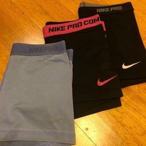 Nike pro shorts